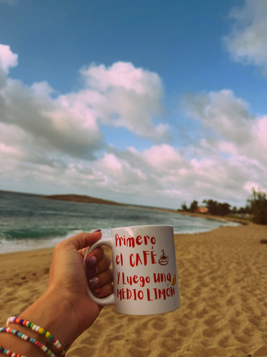 Primero el café y luego una Medio Limón
