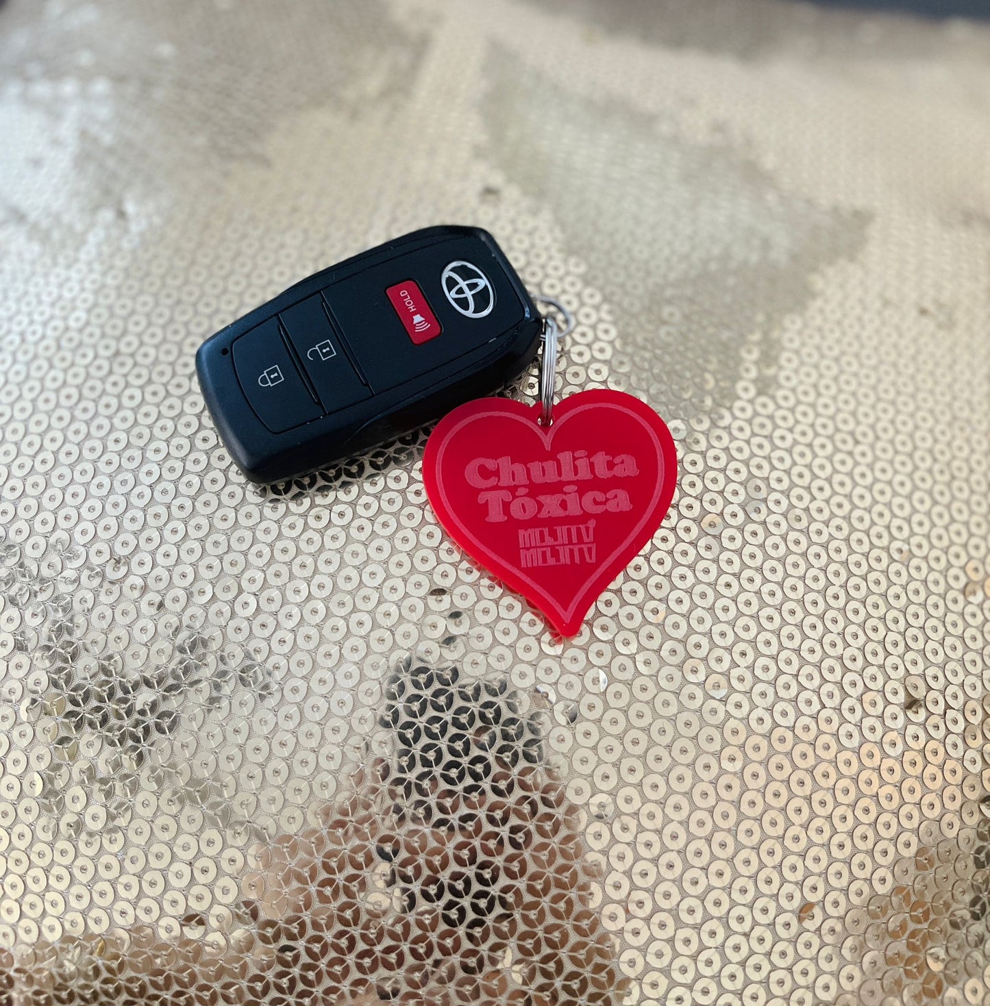 Llavero “Soy Chulita Pero Tóxica”